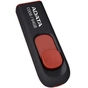 USB флеш накопичувач ADATA 64GB C008 Black+Red USB 2.0 (AC008-64G-RKD) - зменшене зображення 2