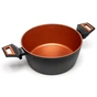 Каструля Hölmer кована з кришкою CR-1342-SBMCL Carrot 4,2 л (CR-1342-SBMCL Carrot) - зменшене зображення 5