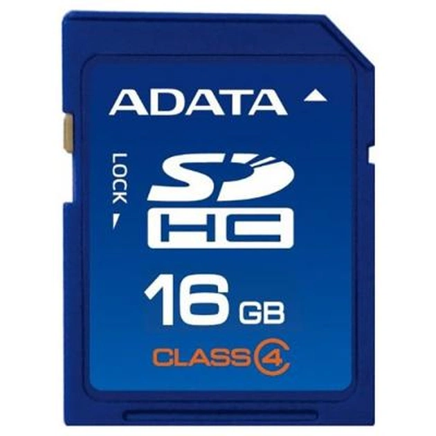 Карта пам'яті ADATA 16GB SDHC class 4 (ASDH16GCL4-R) - изображение 1