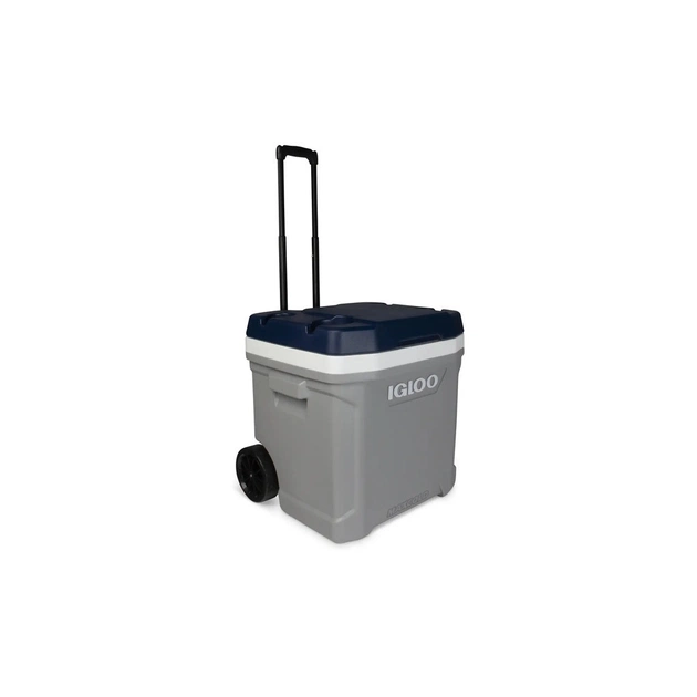 Термобокс Igloo Maxcold Latitude 62 Roller 56 л Grey/Blue (0342233469668) - зображення 3