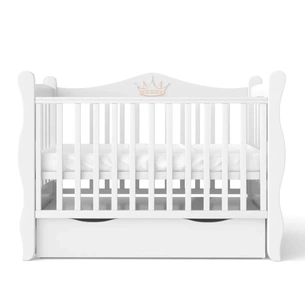 Ліжечко Angelo Angelo LUX- 10 (білий) 120х60 (11028) зображення 1