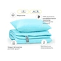 Ковдра MirSon Набір евкаліптовий №1700 Eco Light Blue 155х215 + подушка (2200002655996) - уменьшенное изображение 2