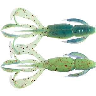 Силікон рибальський Keitech Crazy Flapper 2.4" (10 шт/уп) кea20 violet chart red fl (1551.14.44) зображення 1