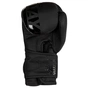 Боксерські рукавички PowerPlay 3086 Matt Challenger Чорні 10 унцій (PP_3086_10oz_Black) - зменшене зображення 3