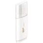 USB флеш накопичувач Silicon Power 128GB Blaze B06 White USB 3.0 (SP128GBUF3B06V1W) - зменшене зображення 2