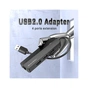 Концентратор Vention USB 2.0 to 3хUSB 2.0 + RJ45 100M Ethernet (CHPBB) - зменшене зображення 2
