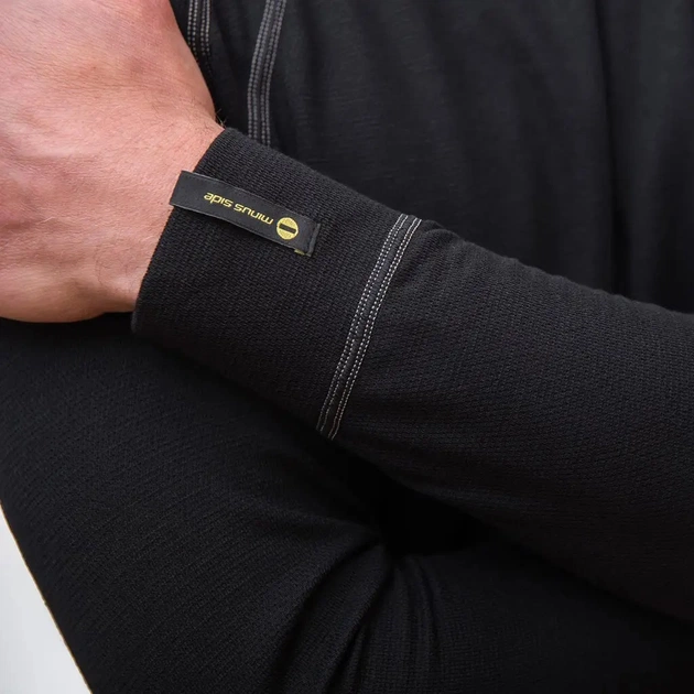 Термокофта Sensor Double Face LS black 24000003 XXL (SM11DF-black-XXL) - зображення 5