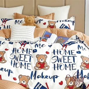 Постільна білизна Viluta Сатин Твіл 597 214х150 підліткова (597_pd) зображення 1