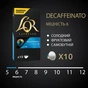 Кава L'OR Espresso Decaffeinato без кофеїну в капсулах 10 шт (8711000357965) - зменшене зображення 3