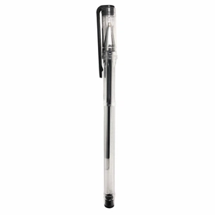 Ручка гелева H-Tone 0,5 мм, чорна, уп. 40 шт. (PEN-HT-JJ20201-B) зображення 1