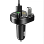FM модулятор Jellico CM-1 Bluetooth MP3 2USB 3.1А Black (RL058183) - зменшене зображення 3