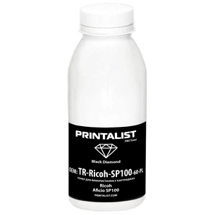 Тонер Ricoh Aficio SP100, 60г Black Printalist (TR-Ricoh-SP100-60-PL) зображення 1