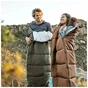 Спальний мішок Naturehike U150 NH20MSD07 Brown Left (6927595764381-L) - зменшене зображення 3
