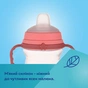 Поїльник-непроливайка Canpol babies Bonjour Paris з силіконовим носиком FirstCup 250 мл Блакитна (56/613_blu) - уменьшенное изображение 7