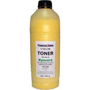 Тонер KYOCERA TK-5140/5195/5215/5305/8115 1кг Yellow Tomoegawa (TG-KM6030Y-1) зображення 1