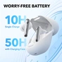 Навушники Anker SoundСore Liberty 4 NC Clear White (A3947G21) - уменьшенное изображение 3