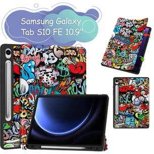 Чохол до планшета BeCover Flexible TPU Mate Samsung Galaxy Tab S10 FE (SM-X520/SM-X526) 10.9" Graffiti (713270) изображение 1
