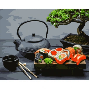 Картина по номерам Santi Японська кухня 40*50 см (954857) изображение 1