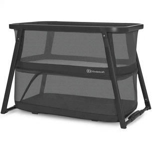 Ліжечко Kinderkraft манеж 4 в 1 Sofi Plus Grey (5902533920051) зображення 1