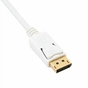 Кабель мультимедійний DisplayPort to HDMI 2.0m Extradigital (KBD1669) - уменьшенное изображение 2