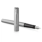 Ручка пір'яна Waterman ALLURE Chrome CT  FP F + Картриджі Mini блістер (13 314b2) - зменшене зображення 3