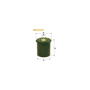 Фільтр паливний Wixfiltron WF8167 зображення 1