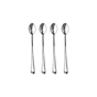 Десертна ложка Bergner Coffee & tea lovers для латте, набір 4 шт (BG-46105-MM) - зменшене зображення 1