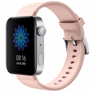 Ремінець до смарт-годинника BeCover Silicone для Xiaomi Mi Watch Pink (704518) зображення 1