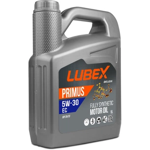 Моторна олива LUBEX PRIMUS EC 5w30 5л (034-1310-0405) зображення 1
