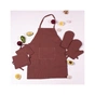 Фартух MirSon Набір №205 - Chocolate дві прихватки + дві рукавички-прихватки + фартух (2200006753964) - уменьшенное изображение 2