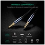 Кабель мультимедійний 3.5mm M to 3.5mm M 2.0m AV112 blue Ugreen (10687) - зменшене зображення 2