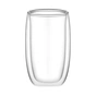 Набір склянок Ardesto з подвійними стінками B 380 мл 2 шт прозорий (AR2638B) - зменшене зображення 2