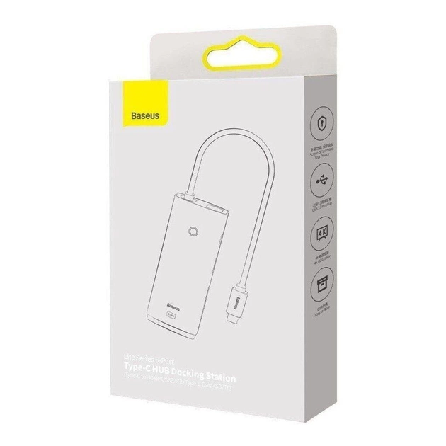 Перехідник Baseus USB to 1xRJ45 100Mbps black (WKQX000001) - picture 7