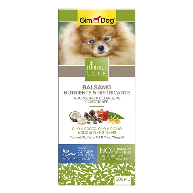 Кондиционер для животных GimDog Natural Solutions распутывающий для собак 200 мл (4002064504780) - изображение 1