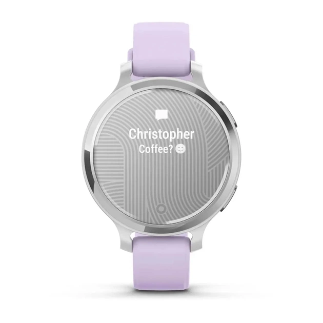 Смарт-годинник Garmin Lily 2 Active, Silver/Jasmine Purple, Silicone, (010-02891-01) - picture 8