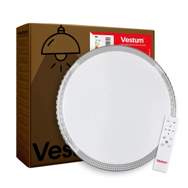 Світильник Vestum WILLOW зоряне небо 60W 3000К-6500К з ДК (VS-91031) - зображення 1