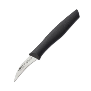 Кухонний ніж Arcos Nova для чищення вигнутий 60 мм Чорний (188300) зображення 1