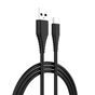 Дата кабель USB 2.0 AM to USB-C 1.0m black ColorWay (CW-CBUC026-BK) - зменшене зображення 1