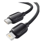Дата кабель USB-C to Lightning 1.0m 20W black Essager (EXCTL-WL01-P) - уменьшенное изображение 3