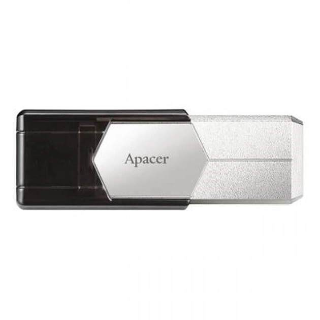 USB флеш накопичувач Apacer 128GB AH650 Silver USB 3.0 (AP128GAH650S-1) - зображення 1