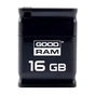 USB флеш накопичувач Goodram 16GB UPI2 Piccolo Black USB 2.0 (UPI2-0160K0R11) - зменшене зображення 1