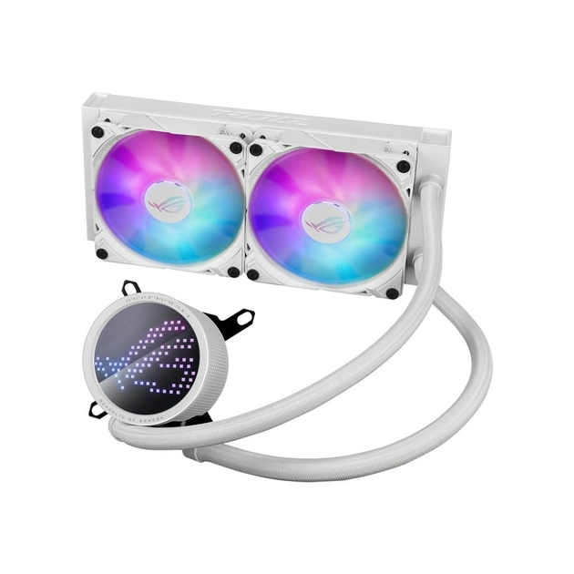 Система рідинного охолодження ASUS ROG-RYUO-III-240-ARGB-WHT - зображення 1