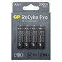 Акумулятори GP Recyko Pro 2000 (GP210AAHCB-2EB4) AA/HR06 NI-MH 2000 mAh BL 4 шт - зменшене зображення 1