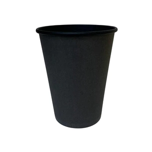 Стаканы одноразовые Україна бумажные 175 мл 50 шт Total BLACK (CUP175BL) изображение 1