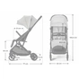 Коляска Kinderkraft Indy 3 Urban Grey (KSINDY03GRY0000) (5902533926824) - уменьшенное изображение 8