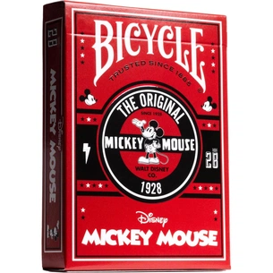 Гральні карти Bicycle Disney Classic Mickey Mouse Inspired (ВР_КИБДКММІ) зображення 1