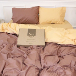 Постільна білизна MirSon Бязь Ranforce Elite Evelina (13-1027 + 15-1511) 220х240 (2200004703848) зображення 1