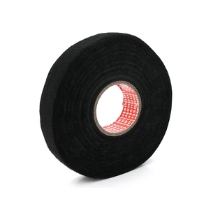 Ізоляційна стрічка Voltronic тканинна YC 51618 0,17мм * 19мм * 25м (чорна), від - 40 ° С до + 125 ° С (0,17мм*19мм*25м) зображення 1