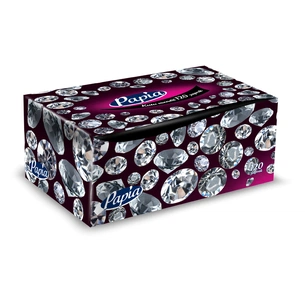 Серветки косметичні Papia 2 шари 120 шт. (8690536014415) зображення 1