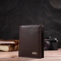 Гаманець Canpellini З натуральної шкіри Коричневий (21873) - зменшене зображення 8